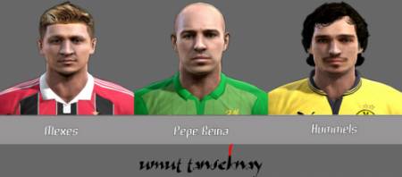 Скачать Mini Face Pack для PES 2013