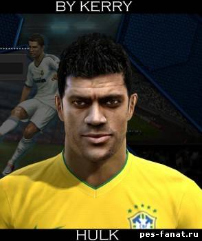 Hulk face for PES 2013