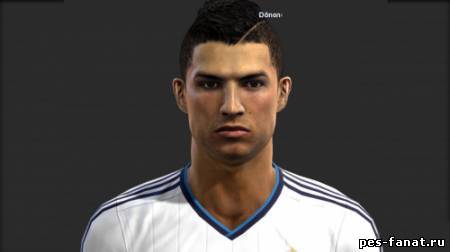 Лицо Роналду