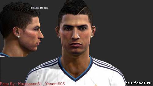 Лицо Роналду