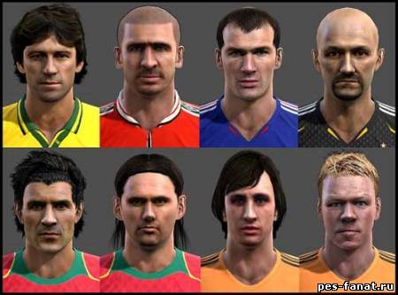 Классические лица для PES 2013