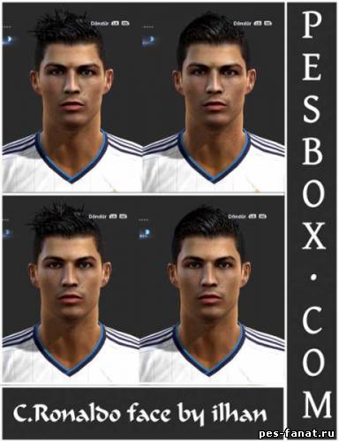 C.Ronaldo Face for PES 2013