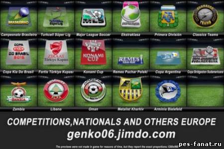 Логотипы FULL 3D LOGO FOR PESEDIT 3.0 для PES 2013