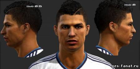 Лицо Роналду