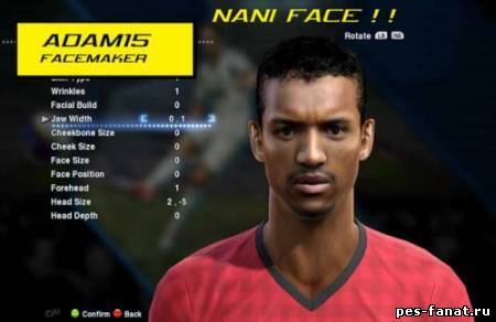 Luis Nani face