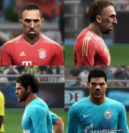 FACE RIBERY AND HULK