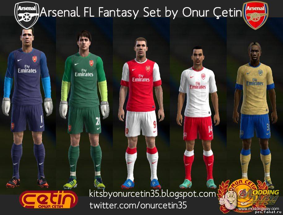 Kits Arsenal Fantasy