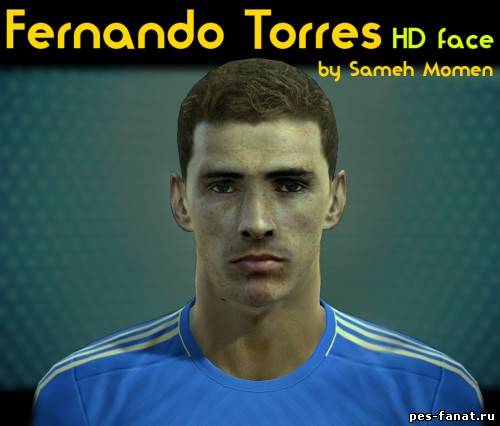 Fernando Torres HD Face для PES 2013