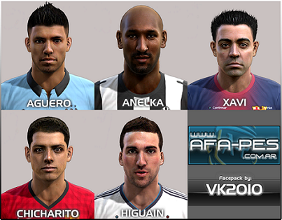 Facepack v1 для PES 2013