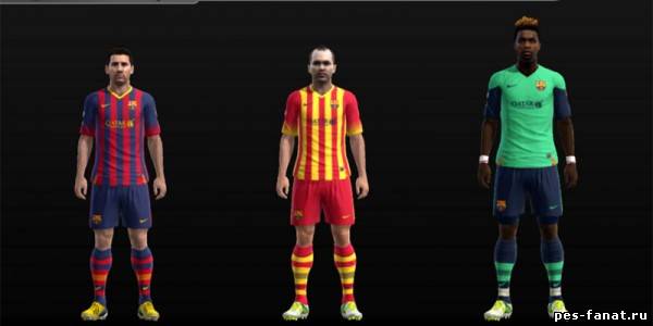 Форма "Барселоны" 2013-14