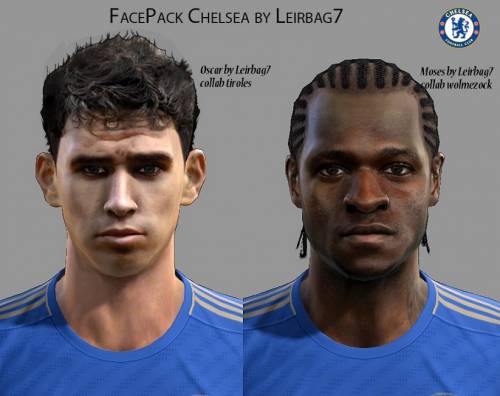FACEPACK CHELSEA для PES 2013
