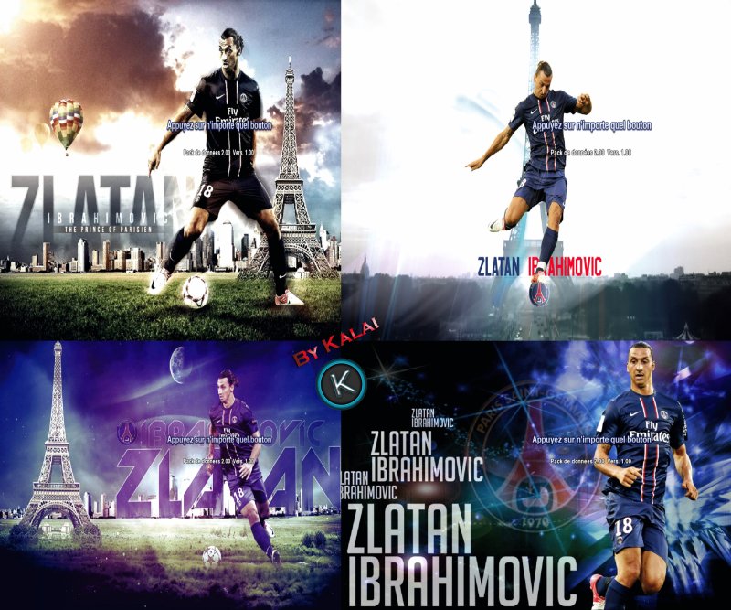 Pack Menues Ibrahimovic