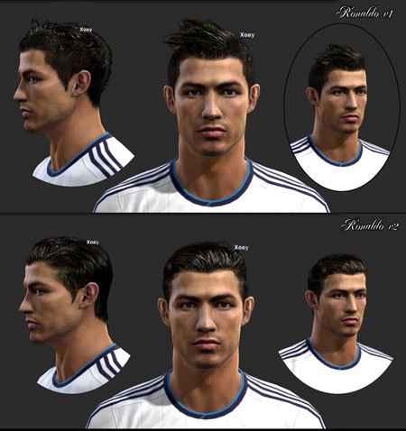 Лицо RONALDO FINAL 2 VERSION для PES 2013