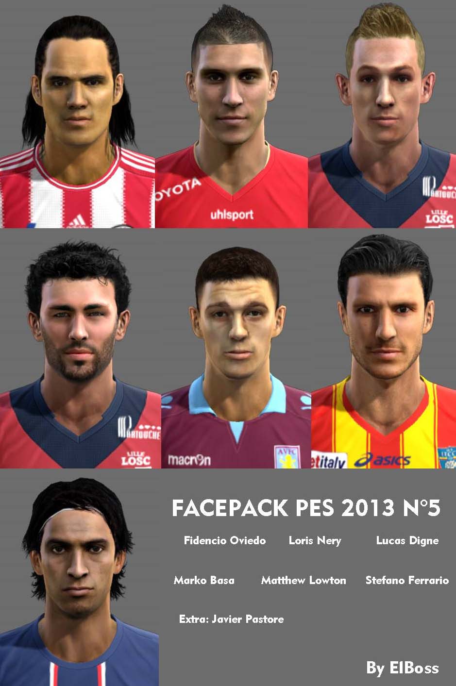 Фейспак лиц для PES 2013