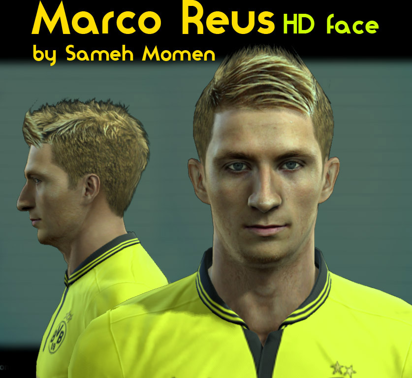 Лицо Marco Reus HD для PES 2013