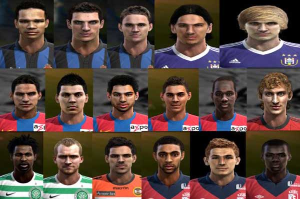 Лица EUROPA PACK для PES 2013