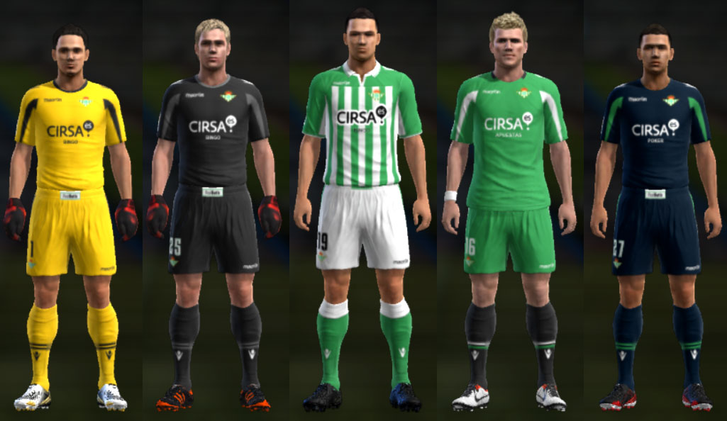 Форма Real Betis 2012/2013 для PES 2013