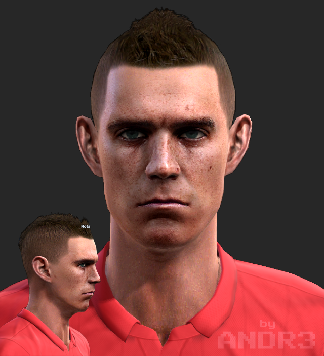 Лицо Daniel Agger Face для PES 2013