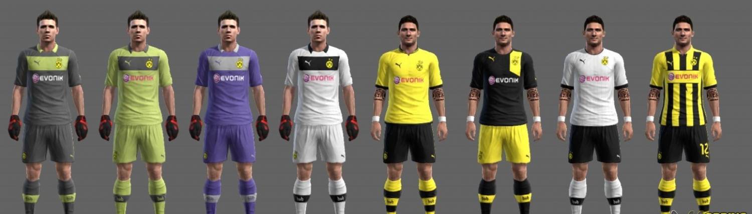 Форма BORUSSIA DORTMUND 12/13