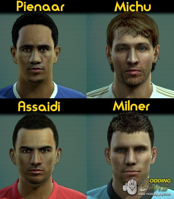 Лица EPL MINI FACEPACK VOL.2 для PES 2013