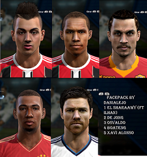 FACEPACK N°2 для PES 2013