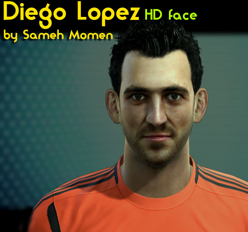 Лицо Diego Lopez для PES 2013