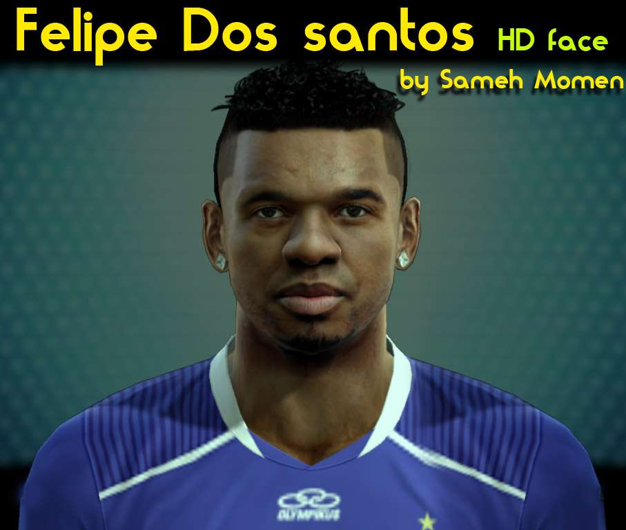 Лицо Felipe Dos Santos HD для PES 2013