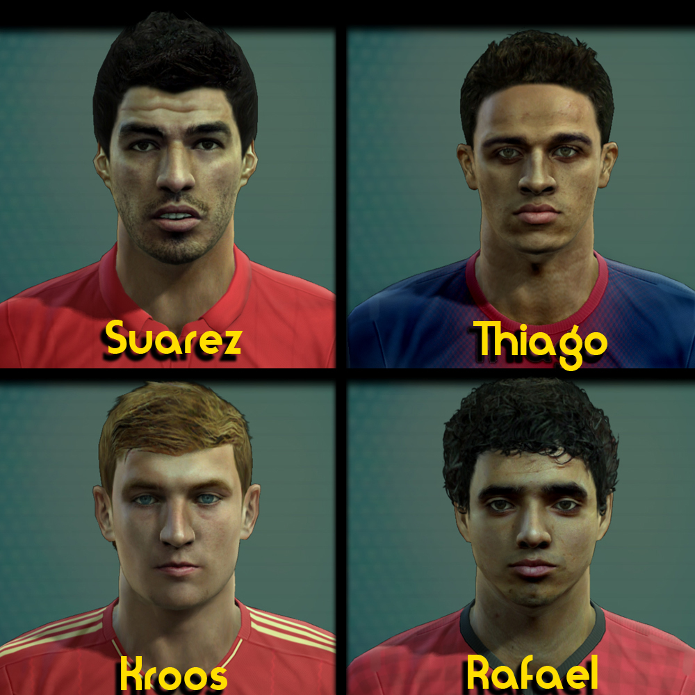 Mini Facespack №4 for PES 2013