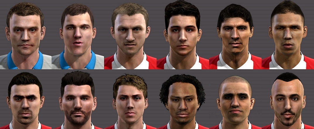 OLYMPIACOS FACEPACK для PES 2013