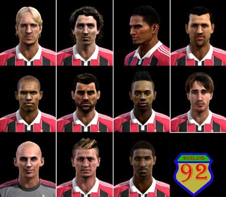 Лица BIG FACEPACK SERIE A для PES 2013