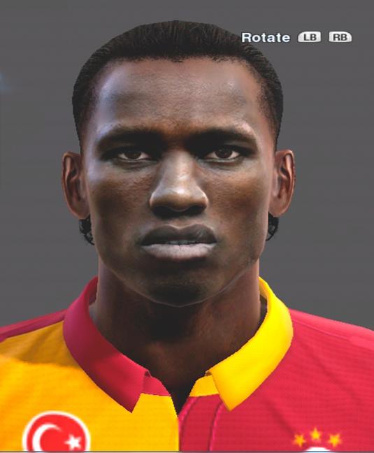 Лицо Drogba для PES 2013