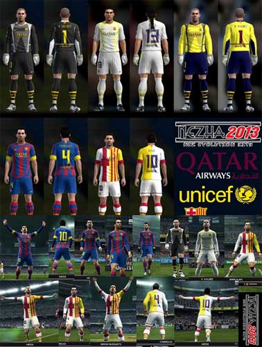 Форма NEW KITS BARCELONA для PES 2013