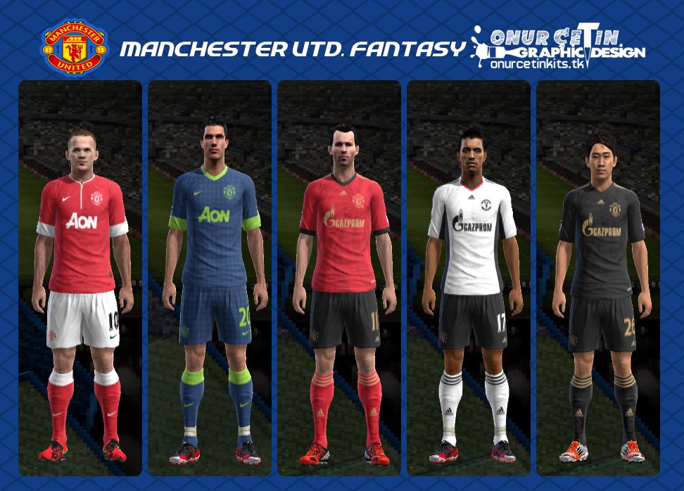 Форма Manchester United Fantasy Kits для PES 2013