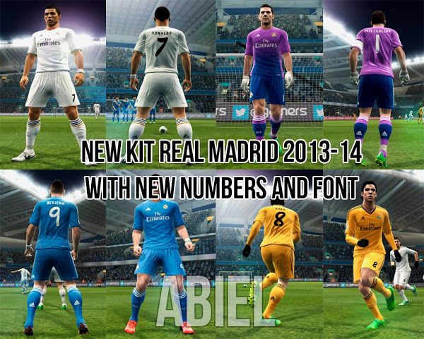 Форма "Реал" Мадрида 2013\2014 для PES 2013