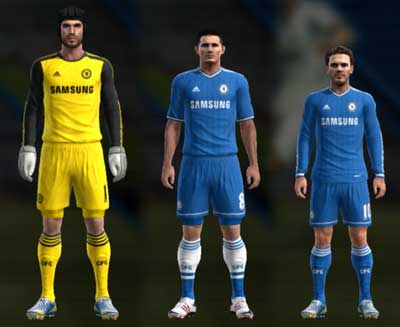 Форма "Челси" на сезон 2013\2014 для PES 2013