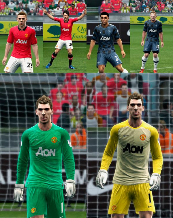 KITS MANCHESTER UNITED 2013/2014 (AWAY FILTRADO)